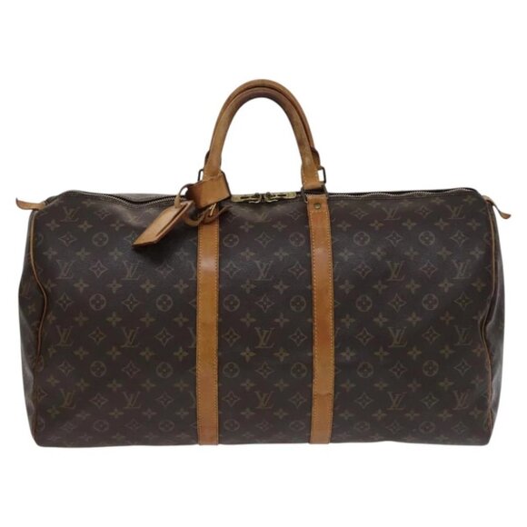 LOUIS VUITTON Monogram Keepall 55 Boston Bag - Picture 1 of 16